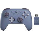 8bitdo Ultimate 2c Kablosuz 2.4g Oyun Kolu PC ve Android Uyumlu Hall Effect Joystick Koyu Mavi - Beyaz
