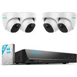 8ch 5mp Poe Güvenlik Kamera Sistemi, 4 Kameralı, 8 Kanallı Nvr, 2tb HDD