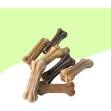 8cm 10LU Naturel Press 2.kalite Köpek Ödül Kemiği