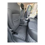 8D OTO PASPASI RENAULT RENO FLUENCE 2008 - 2016 SERİ Uyumlu DYNAMIC SİYAHA BEYAZ Araca Özel Havuzlu Deri Paspas