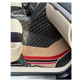 8D Skoda Octavia 2005-2015 Arası 8d Çift Katmanlı Havuzlu Paspas Takımı - Siyah