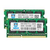 8GB DDR3 DDR3L-1600 SODIMM, 16GB Kit (2x8GB) PC3L-12800S RAM 1600 Mhz, Motoeagle 2RX8 1.35V Çift Sıralı Modül Çip Yükseltme Dizüstü Bilgisayar için