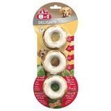 8in1 Ağız Bakım Kemiği Halka 3 Adet Delights Bones Köpekler İçin
