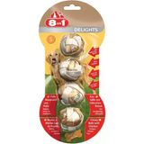 8In1 Delights Balls Köpek Ödül Kemiği Tavuklu Xs 36Gr