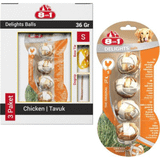 8in1 Delights Balls Small 36 gr Köpek Ödül Kemiği
