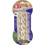 8in1 Delights Beef Twisted Sticks Biftekli Burgu 55 gr 10'lu Köpek Ödül Kemiği