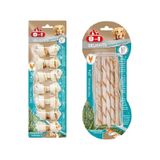 8in1 Delights Bones Pro Dental Xs + Twisted Sticks Pro Dental Karma Köpek Ödülü 2 Li