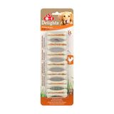 8in1 Delights Bones Small 7'li XS Köpekler için Tavuklu Ağız Bakım Pres Kemik