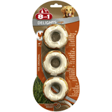 8in1 Delights Chicken Rings 119 gr Köpek Ödülü