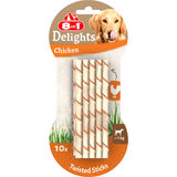8in1 Delights Chicken Twisted Sticks 55 gr Köpek Ödülü