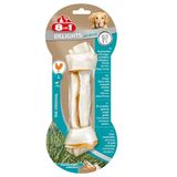 8in1 Delights Pro Dental Diş Sağlığı için Tavuk Etli Düğümlü 85 gr Köpek Kemiği