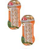 8in1 Delights Twisted Sticks Tavuk Etli Burgu 2x55 gr Köpek Ödülü