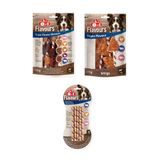 8in1 Flavours 3 Çeşit Karma Triple Flavour Köpek Ödülü 3 Lü Paket
