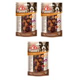 8in1 Flavours Skewer Bites 3x100 gr Köpek Ödülü