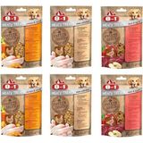 8in1 Freeze Dried 3 Çeşit Karma Köpek Ödülü 50 Gr. X 6 Adet