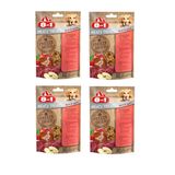 8in1 Freeze Dried Ördek ve Elmalı Köpek Ödülü 50 gr. x 4 Adet