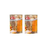 8in1 Freeze Dried Tavuk Ve Havuçlu Köpek Ödülü 50 Gr. X 2 Adet