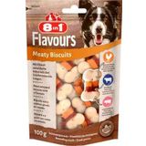 8in1 Meaty Biscuits Domuz Etli Köpek Ödülü Bisküvisi 100 Gr