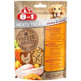 8in1 Meaty Treats 661442 Tavuk Etli ve Havuç Kurutulmuş Tahılsız 50 gr Köpek Ödülü