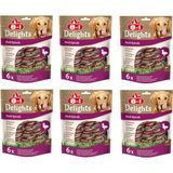 8in1 Smart Delights Duck Spirals Ördekli 6x6 Adet Burgu Köpek Ödülü