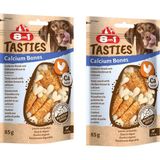 8in1 Tasties Calcium Bones Tavuk Sargılı Kemik Köpek Ödülü 85 Gr. X 2 Adet