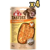 8in1 Tasties Chicken Fillets Tavuk Fileto 4x85 gr Köpek Ödülü