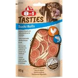 8in1 Tasties Sushi Rolls Tavuklu Balıklı Köpek Ödülü 85 gr Sindirimi Kolay Lezzetli Atıştırmalık