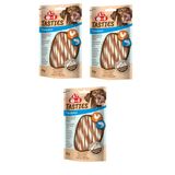 8in1 Tasties Twisters Tavuk Ve Balıklı 3x85 gr Köpek Ödülü