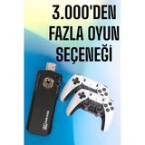 8K Android Tv Gme Stick Video Oyun Konsolu Aile Retro 35000 Oyunlu Çift Kollu Mir42757596
