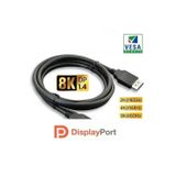 8k Displayport Dp Kablo 1080p@ 360hz, 2k@ 240hz, 4k@ 144hz, 8k@ 60hz V1.4 Gaming \ Sinema