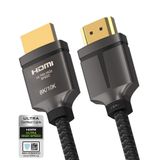 8K HDMI Kablosu 48Gbps 6.5FT, TESMAX Sertifikalı Ultra Yüksek Hızlı 8K60Hz 4K120Hz, HDCP 2.2 2.3 Dinamik HDR HDR10 eARC, Dolby Vision Apple TV 4K/Samsung/LG/Sony/Ruko/PS5/Xbox/RTX3080/Blu-ray ile
