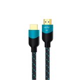 8K/4K HDMI kablosu – 8K@60 Hz (Hızlı Ultra HD için ekstra bakır, 2K@240 Hz/4K@144 Hz/8K@60 Hz – HDMI 2.0 ile uyumlu, Ethernet ile yüksek hız, Blu-ray/PS5/Xbox serisi X) (Siyah - Örgü, 2 Metre)