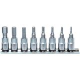 8'li 1/4'' E Tipi Torx Lokma Takımı Seti, Dayanıklı ve Kullanışlı - Mercan - Seçenek 1
