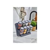 8'li Döner Kapak Stand Baharatlık - 350 ml