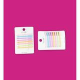 8'li Pastel Renkli Düz Model Saç Tokası – BM-1602 (1 Set)