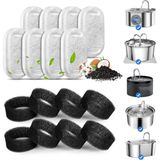 8'li Su Pınarı Aktif Karbon Yedek Filtre Seti, Temizlik ve Sağlık Için Mükemmel Seçim - Seçenek 1