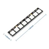 8li WS2812B 5050 RGB LED 8 Adet RGB Led Modül NeoPixel Stick