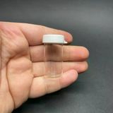 8Ml Cam Deney Tüpü (4 Cm) , Plastik Kapaklı Cam Deney Tüpü x 10 Adet