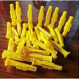 8mm Roket Dübel Profesyonel 8mm Plastik Sarı Dübel 8 50 100 Adet -