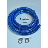 8mm Tüp Gaz Hortumu Kamp Ocak Ev Ocak Üç Katlı Gaz Hortum 2 Metre 2 Kelepçe