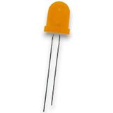 8mm Turuncu Diffused Led - 50 Adet
