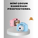 8Mp Çocuk Fotoğraf Makinesi – Pembe Ses Kaydı Özellikli