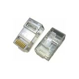 8P8c Rj45 Plug Cat6 Ez Konnektör Yeni Nesil 100 Adet