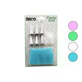 8pcs Pasta Süsleme Seti 1AD-KREMA Torbası - 6AD-METAL + 1AD-PLASTİK Uç (5224)