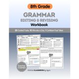 8th Grade STAAR Editing & Revising Workbook | Grammar Test Prep Practice for ELA Success & Summer Learning: Boost Middle School Grammar Skills & ... a Day, State Test Prep & Practice Exercises