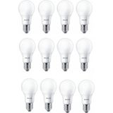 8W (60W) E27 LED Ampul Beyaz 6500K (12 Adet) Tasarruflu LED Lamba - Altın