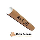 8x130 cm Kapaklı Silindir Postüp Rulo Gönderi Kutusu (10 ADET)