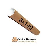 8x140 cm Kapaklı Silindir Postüp Rulo Gönderi Kutusu (10 ADET)