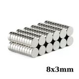 8X3mm Neodyum Güçlü Mıknatıs - Neodim Magnet