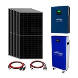 8X600w Topcon Güneş Paneli 8Kva İnverter 51.2V 280Ah Lityum Bataryalı Hazır Solar Enerji Paketi